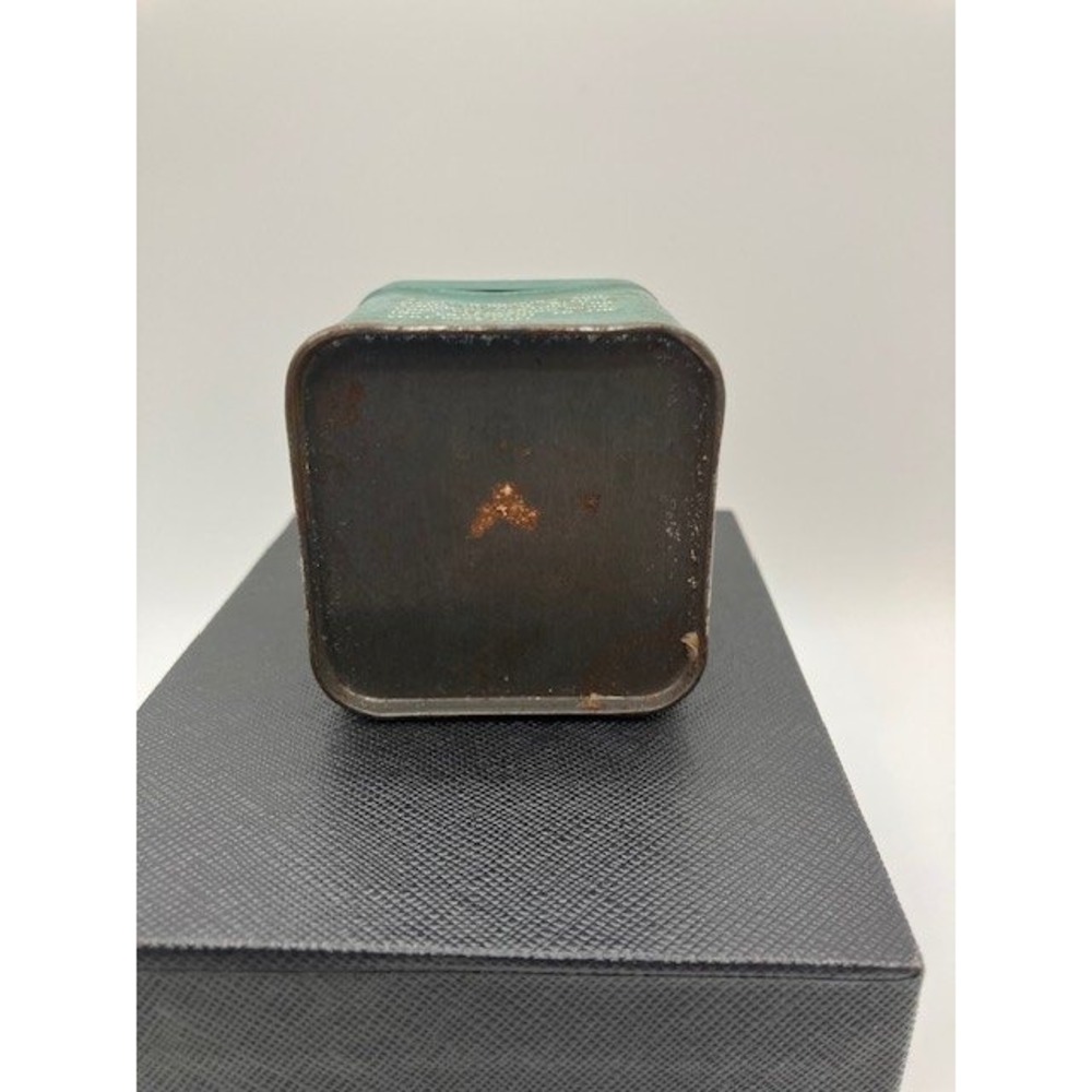 Greenbrier Tobacco Tin Kentucky Club Vintage USA 2.5" Height Green - Picture 6 of 7